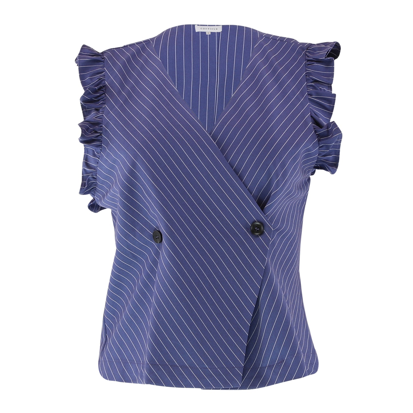 Lydia vest stripe 14818