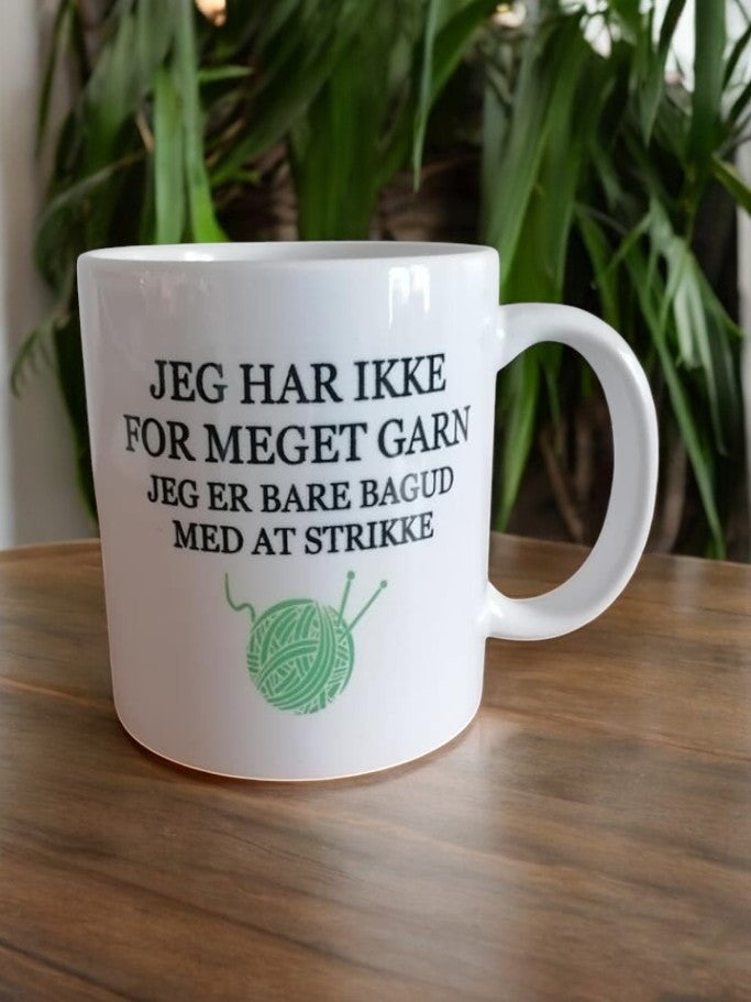 Jeg har ikke for meget garn, grøn