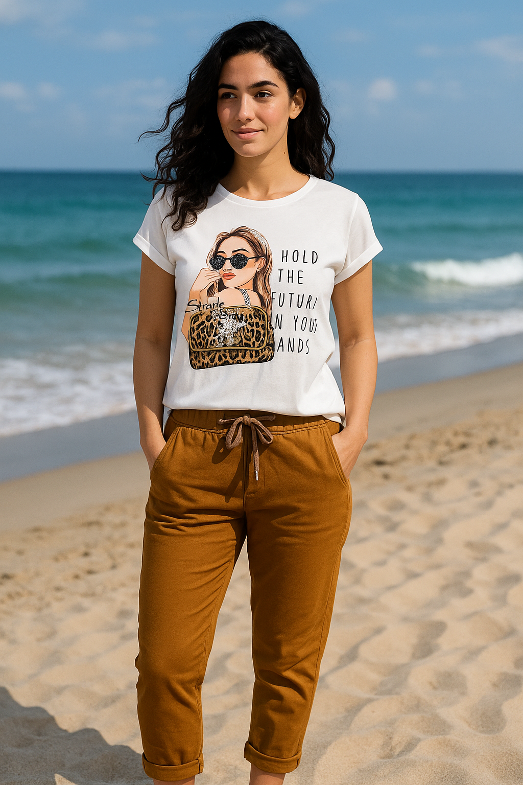 Olivia t-shirt, hvid