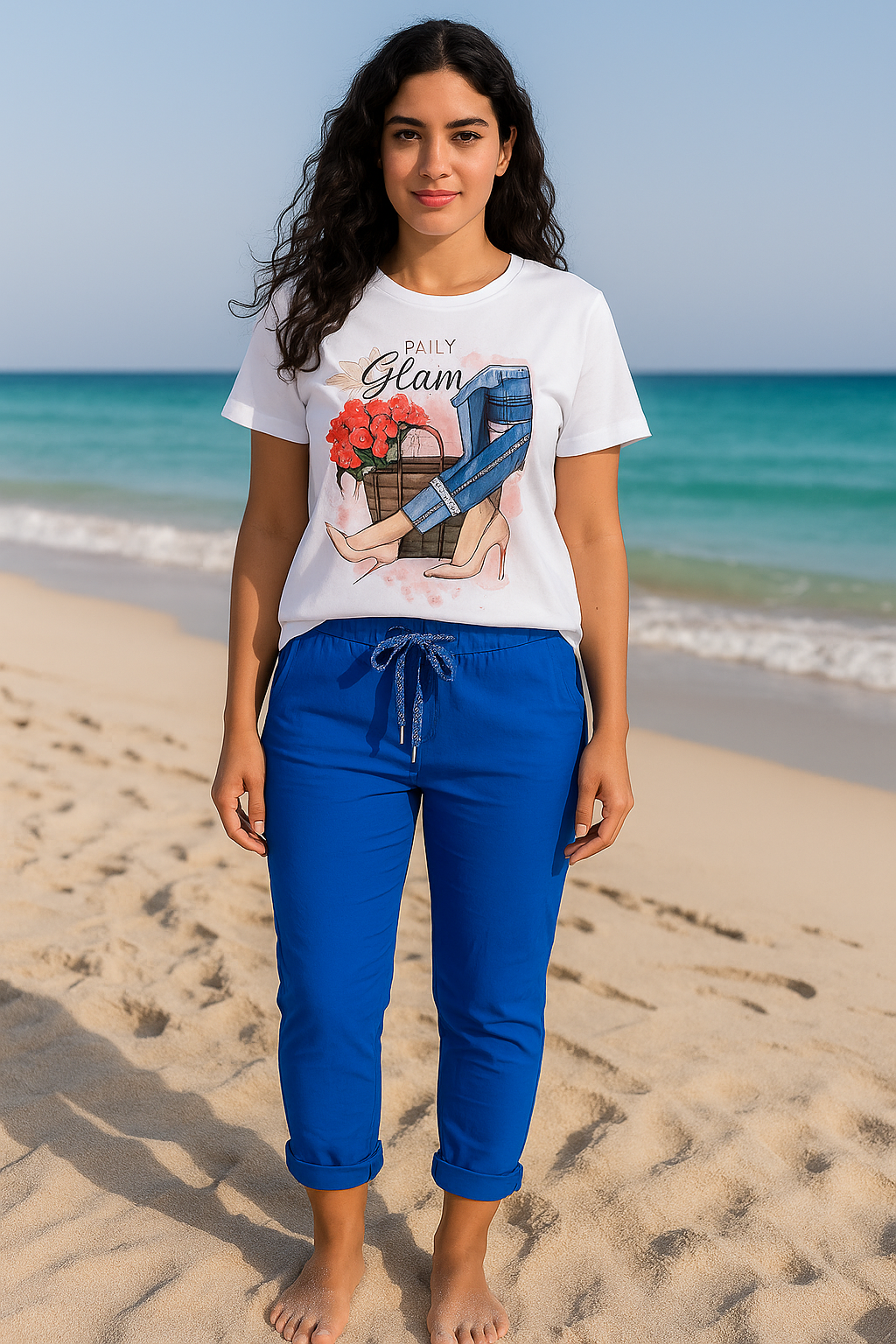 Amalie t-shirt, hvid