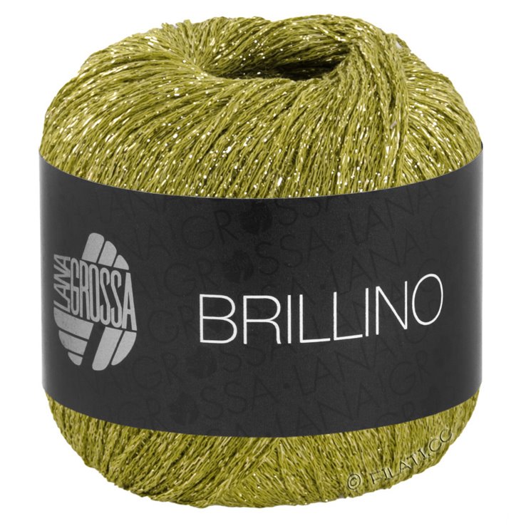 Lana Grossa Brillino, grå/guld