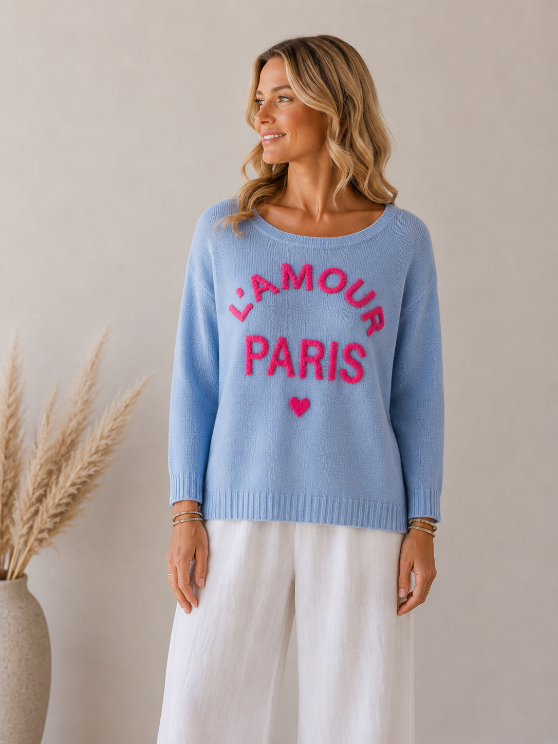 TØJHUSET 70|BOLETTE BLUSE| LYSEBLÅ