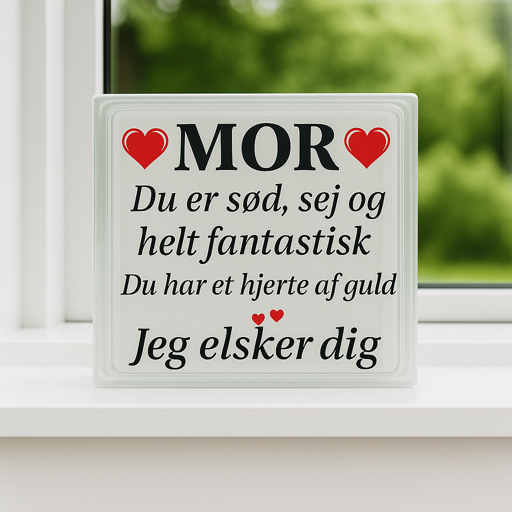 💖 Mor – “Du er sød, sej og helt fantastisk”