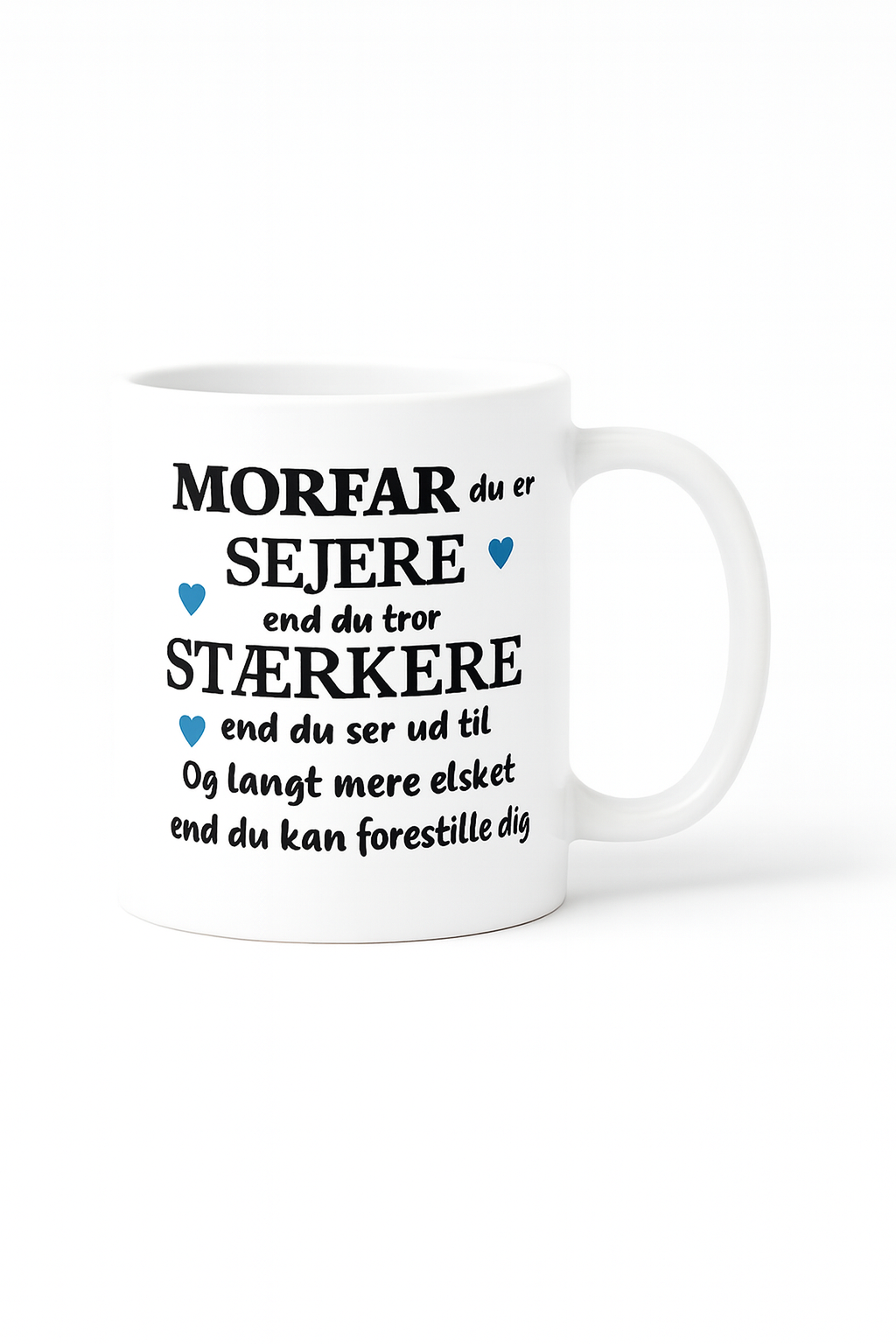 Krus – “Morfar du er sejere, stærkere og mere elsket” 💙☕