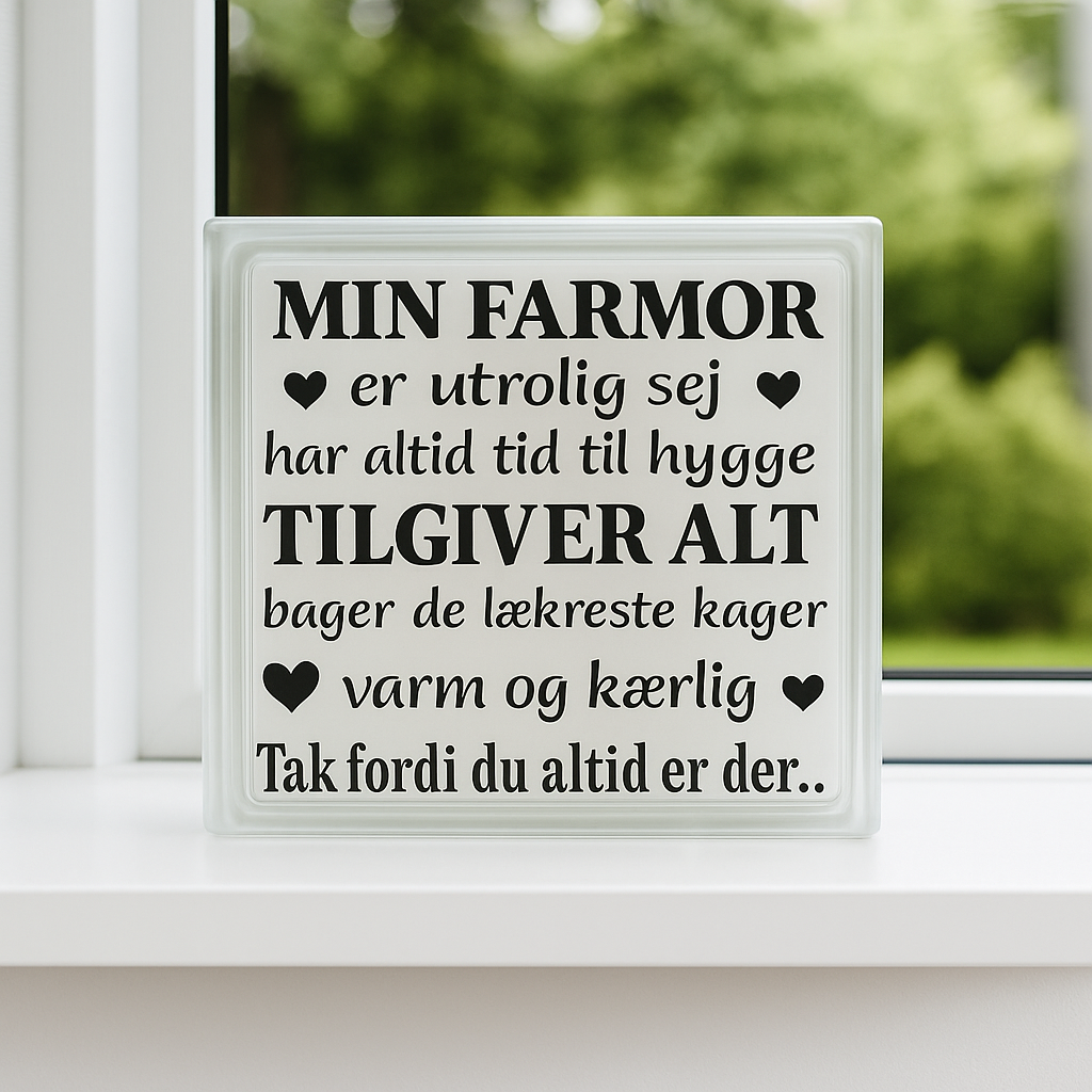 Min Farmor – tak fordi du altid er der