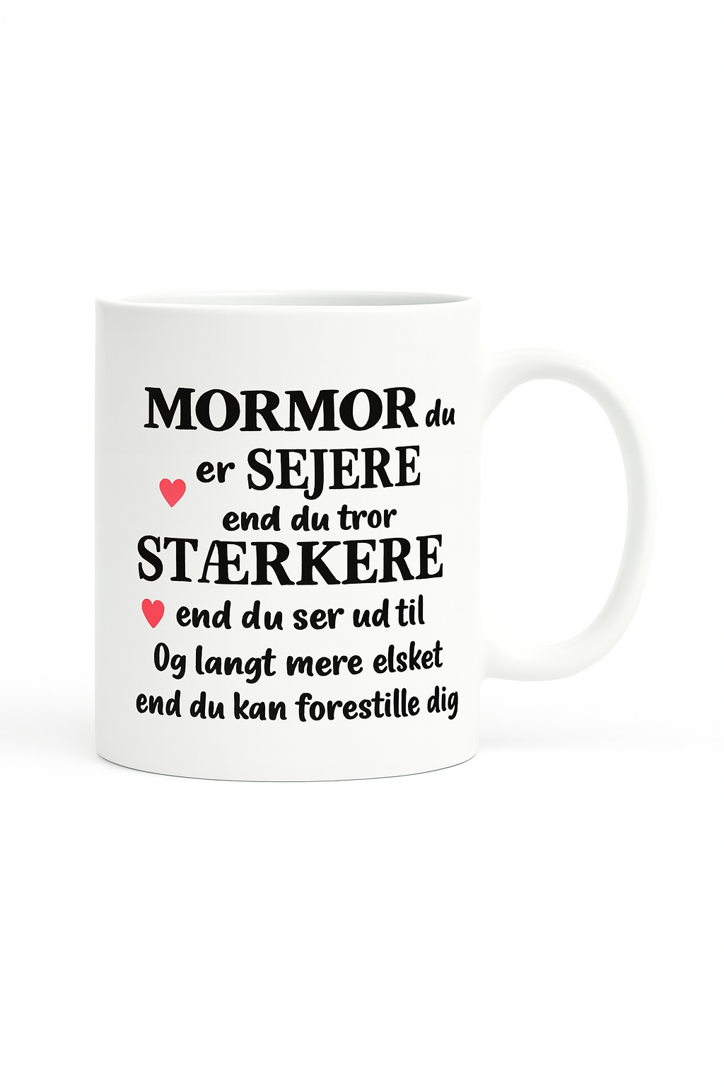 Krus – “Mormor du er sejere, stærkere og mere elsket” 💖☕
