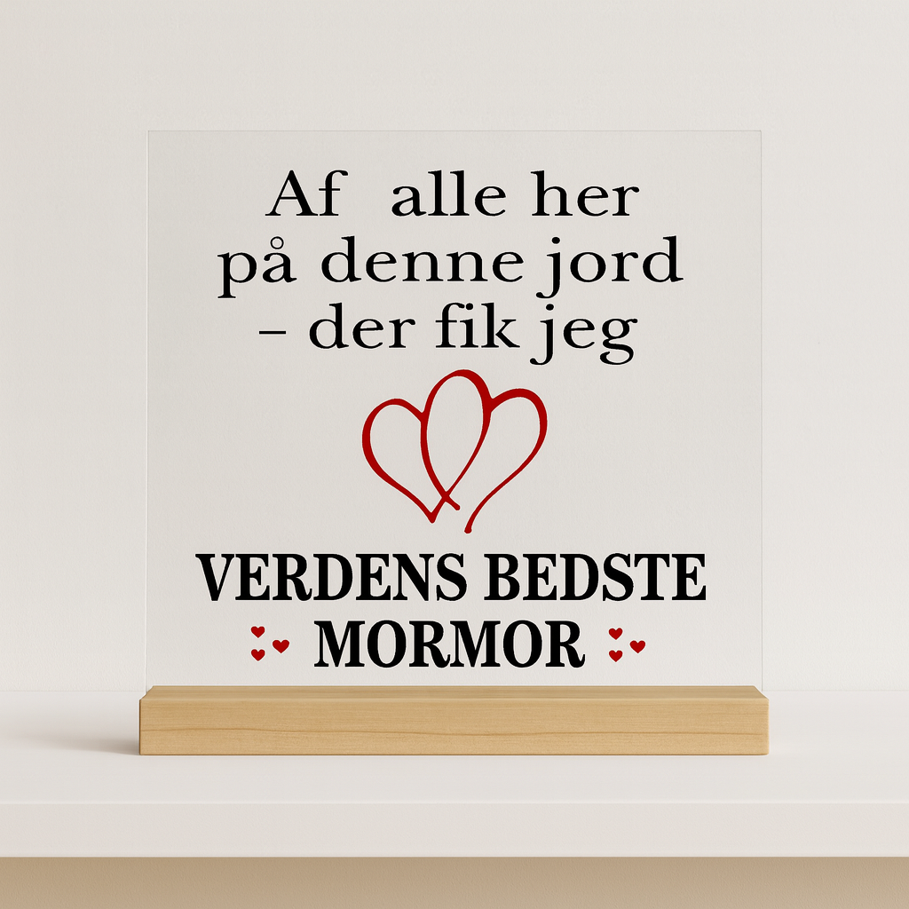 ❤️ Verdens bedste MORMOR