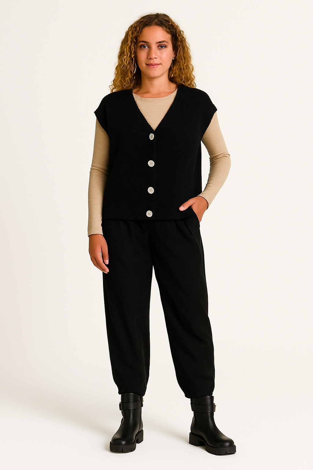 Bolette bukser, sort