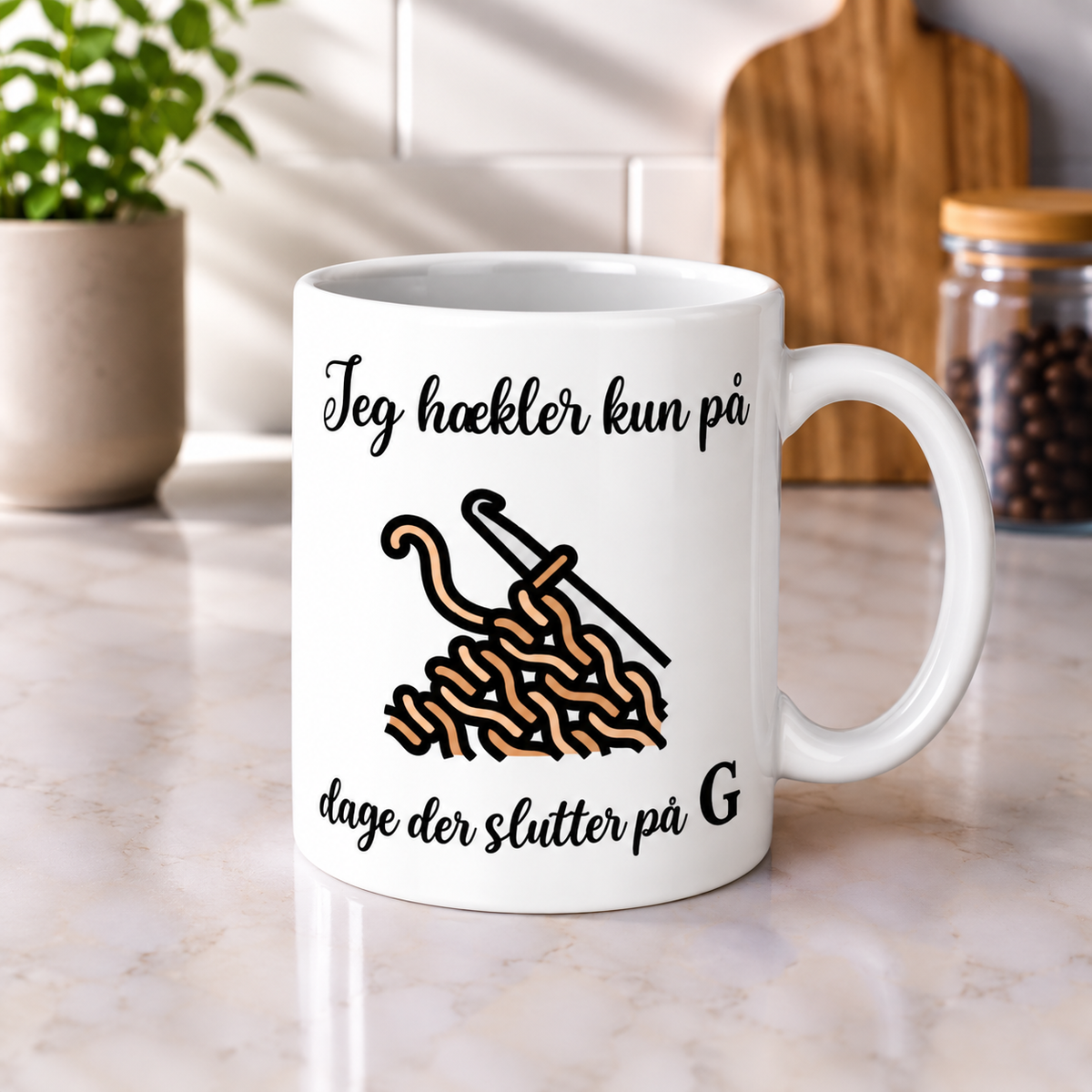 Jeg hækler kun på dage der slutter på G