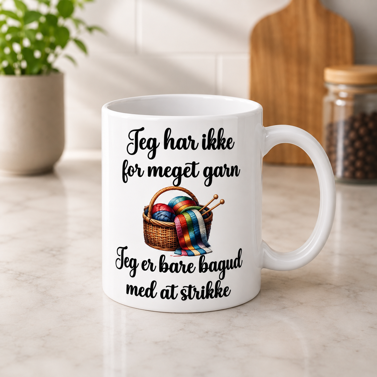 Jeg har ikke for meget garn - kurv