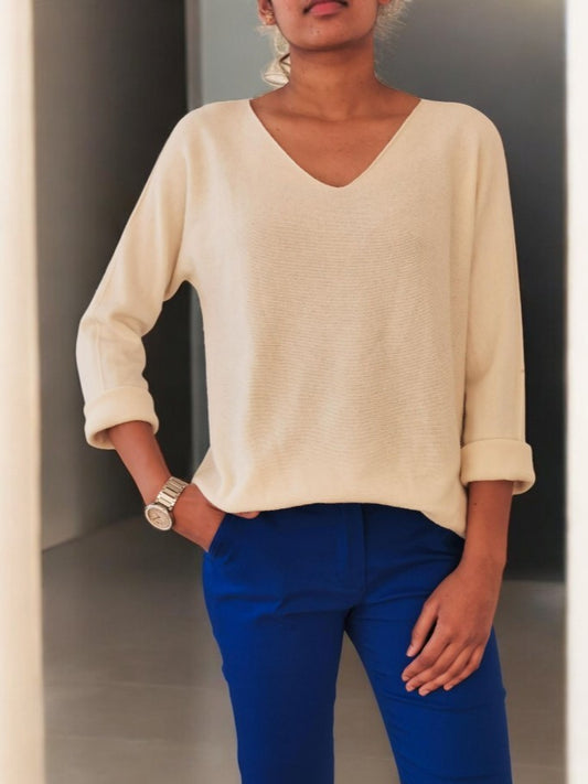 Chilli bluse, Beige