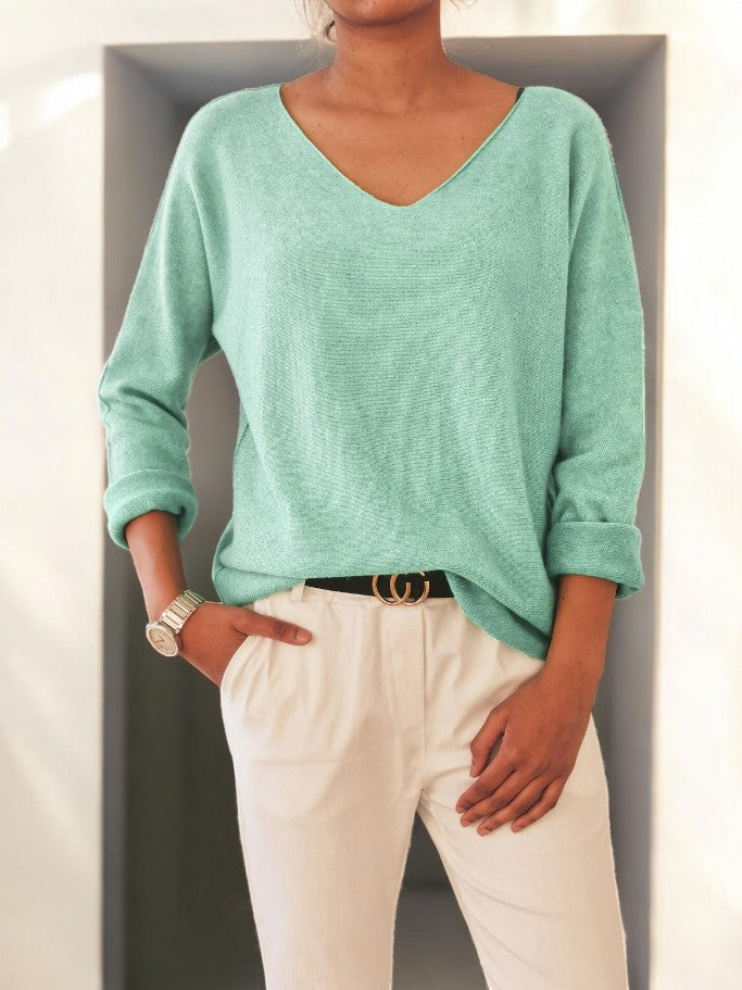 Chillie bluse, mint grøn