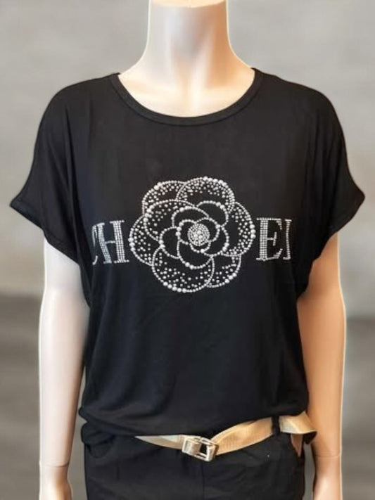 Choel T-shirt, sort