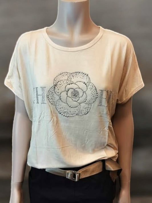 Choel T-shirt, beige