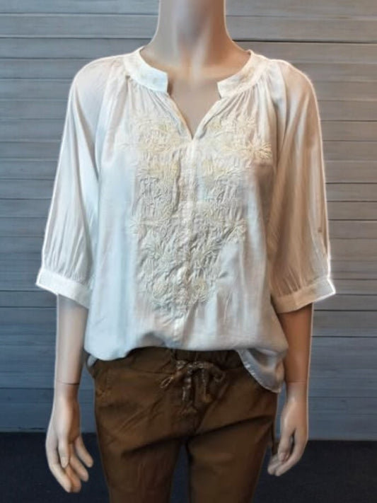 Laura bluse, hvid