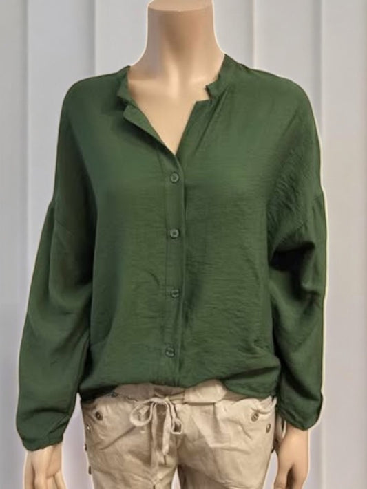 Lucy bluse, army