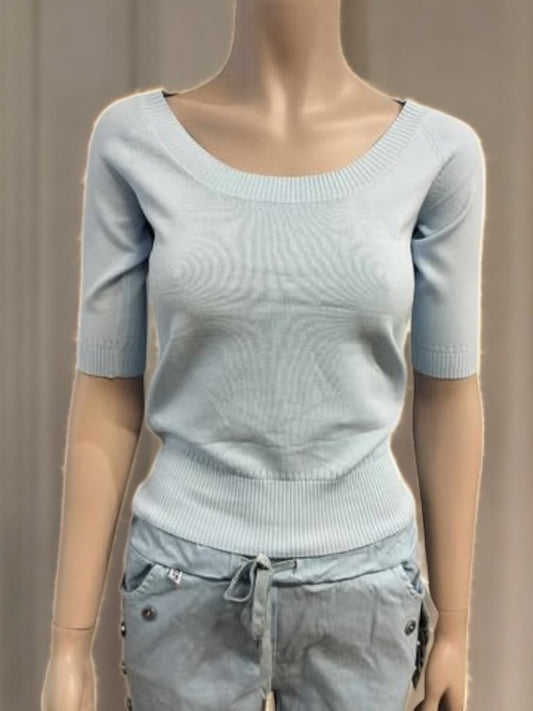 Tiffany bluse, lyseblå