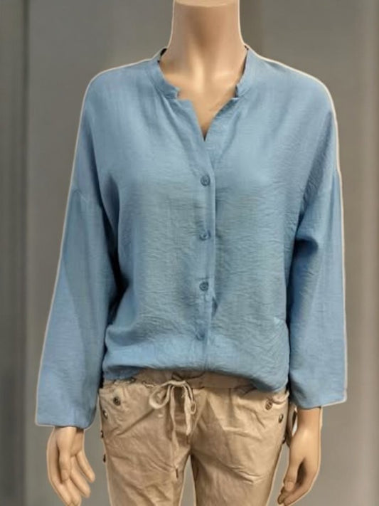 Lucy bluse, lyseblå