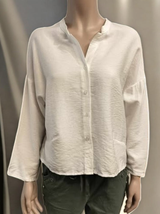 Lucy bluse, råhvid