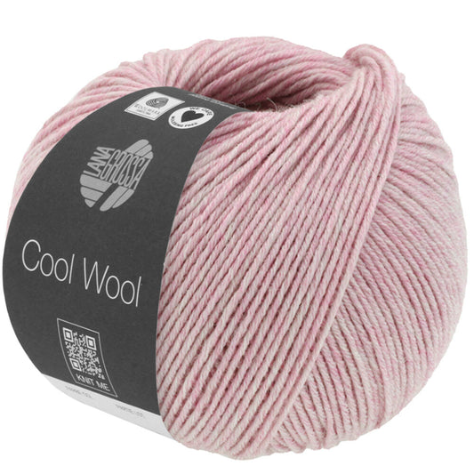 Lana Grossa Cool Wool Melangé - Rosa