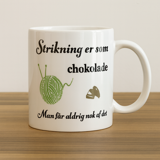 Krus – “Strikning er som chokolade”