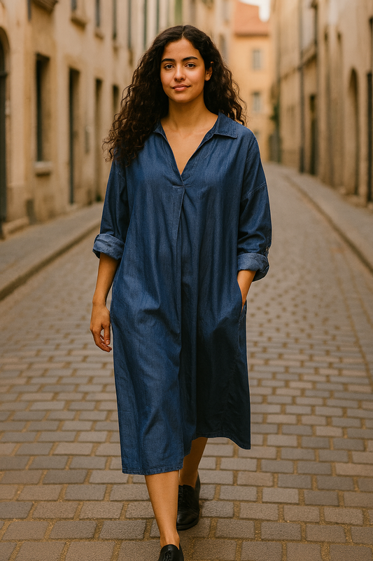 Denim kjole