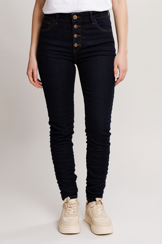 Karostar jeans, mørk 118