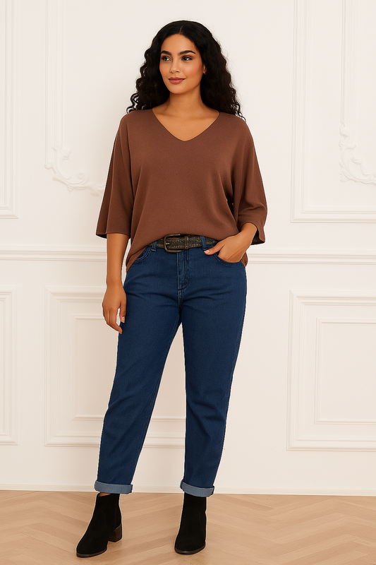 Mørk denim jeans