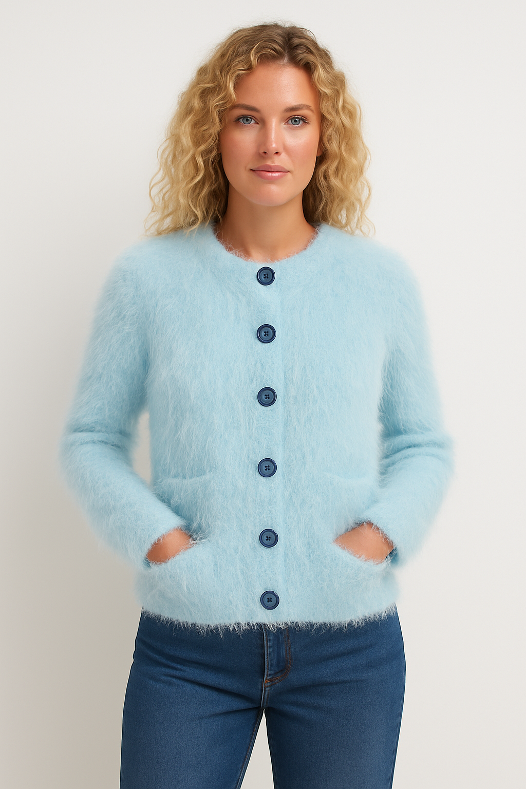 Lana Grossa - Fluffy cardigan