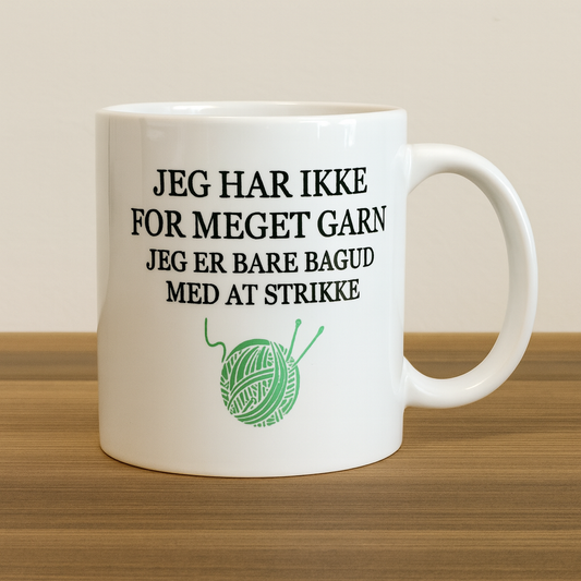 Krus – “Jeg har ikke for meget garn”