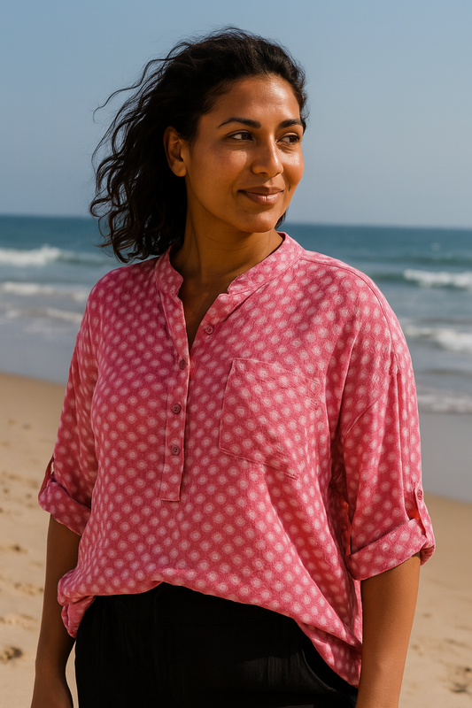 Beate skjorte, pink