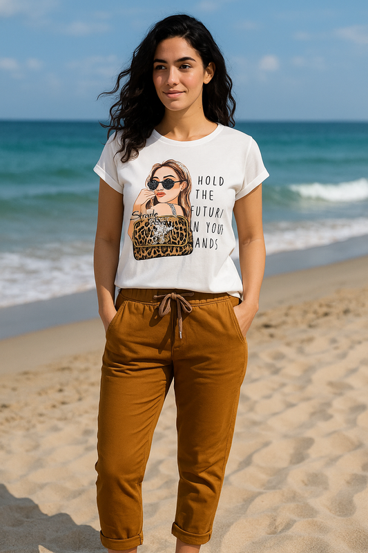 Olivia t-shirt, hvid