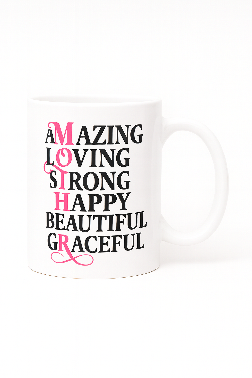 Elegant “MOTHER” krus