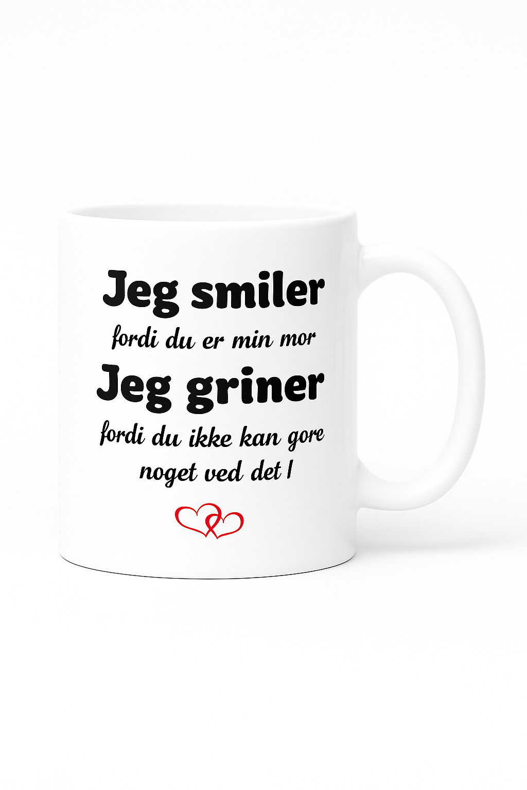 Jeg smiler fordi du er min mor” ☕❤️