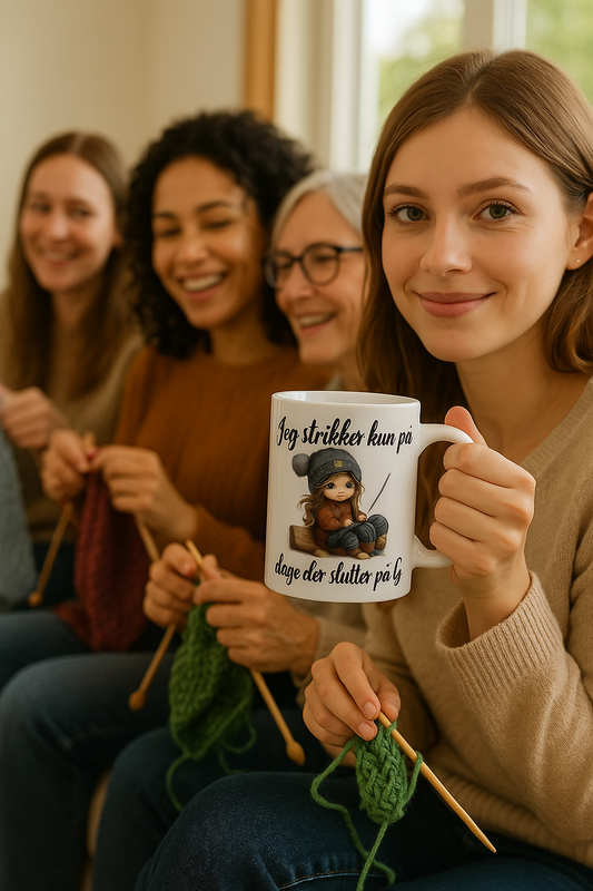 Jeg strikker kun på dage der slutte på G