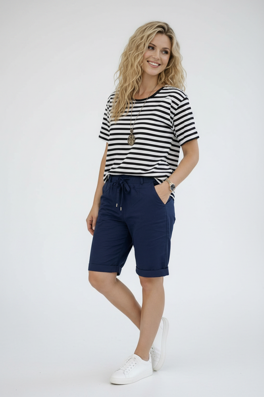 Magic Shorts – Marine (uden bælte)