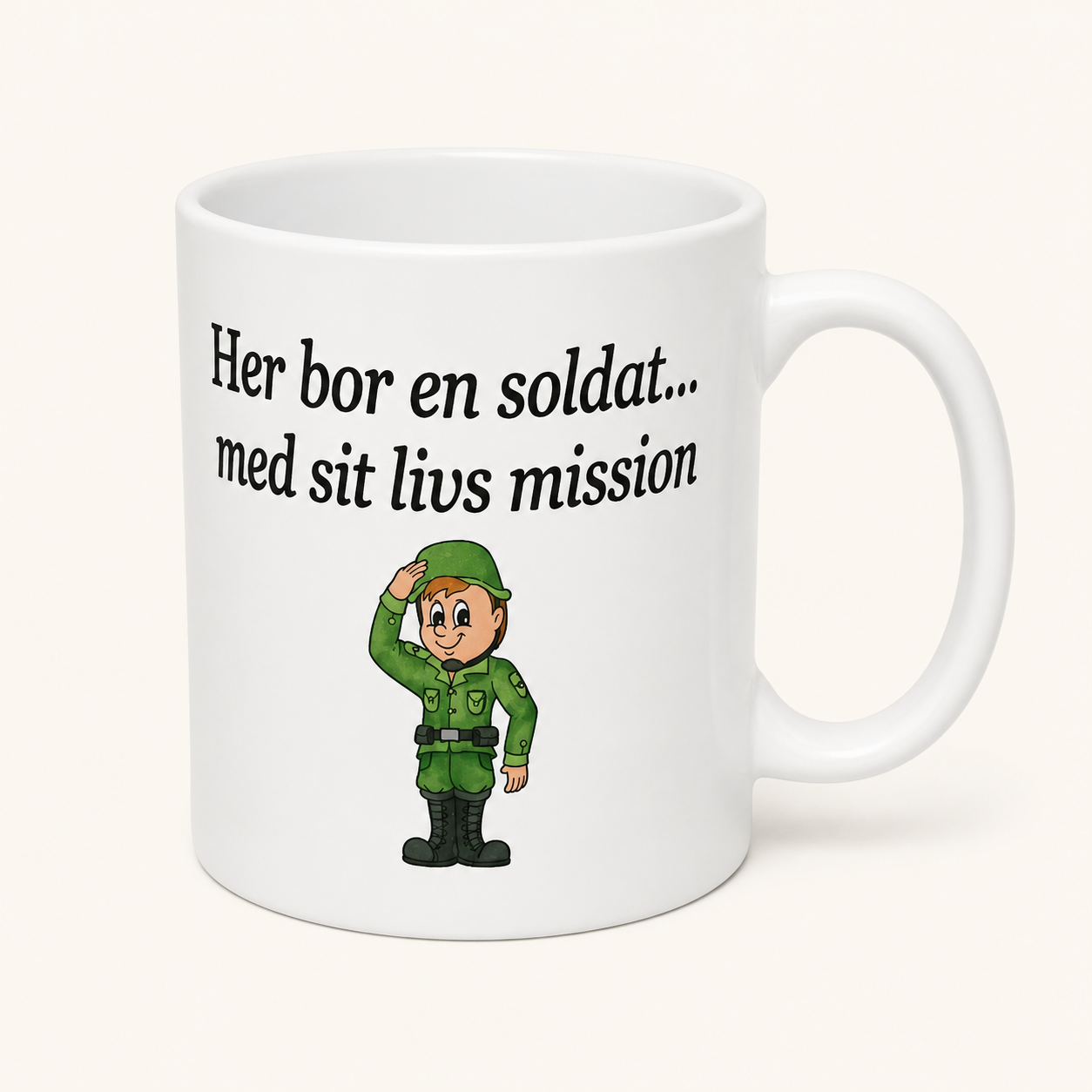 B-DESIGN|HER BOR EN...|SOLDAT
