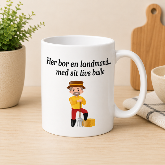 Her bor en Landmand