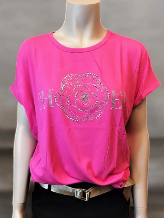 Choel T-shirt, pink