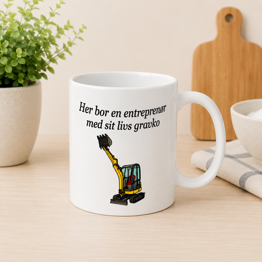 Her bor en Entreprenør