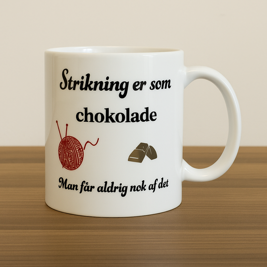 Krus – “Strikning er som chokolade