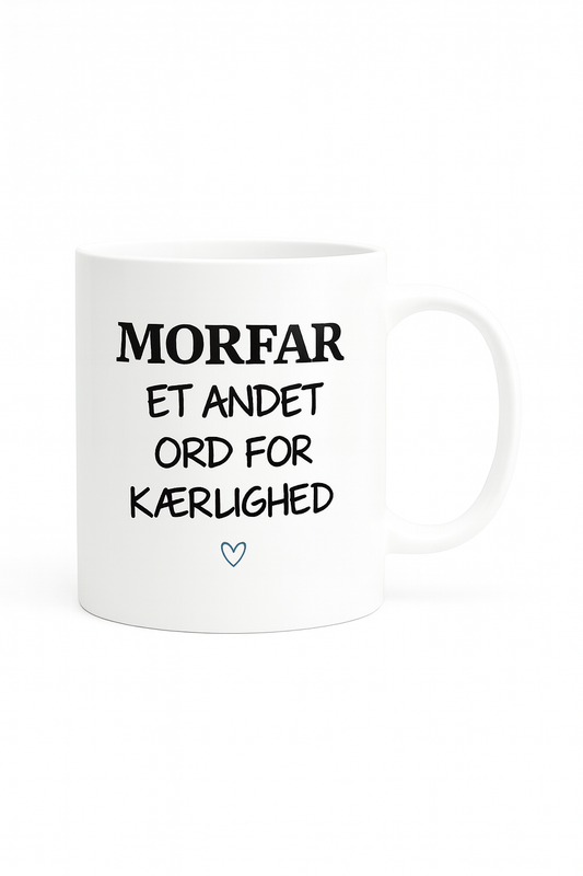 Krus – “Morfar, et andet ord for kærlighed” 💙☕