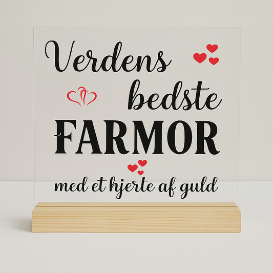 🌸 Verdens bedste Farmor 🌸