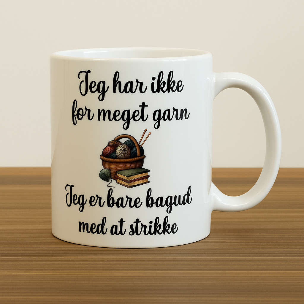 Krus – “Jeg har ikke for meget garn”