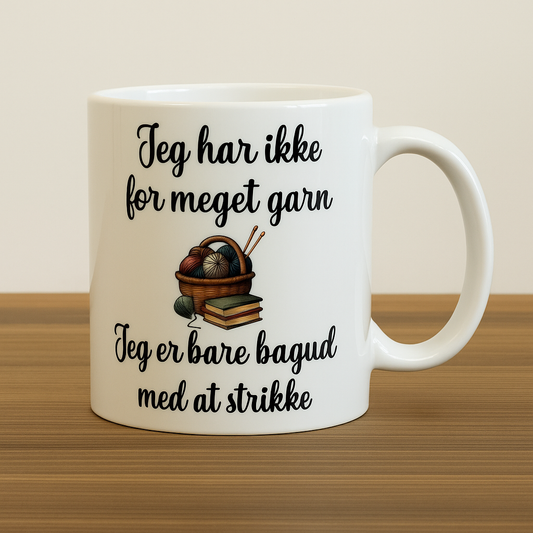 Krus – “Jeg har ikke for meget garn”