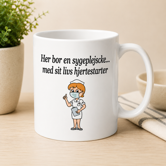 Her bor en Sygeplejerske