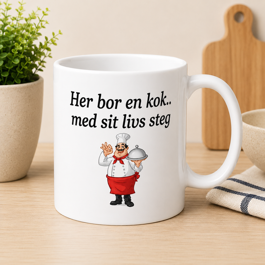 Her bor en Kok