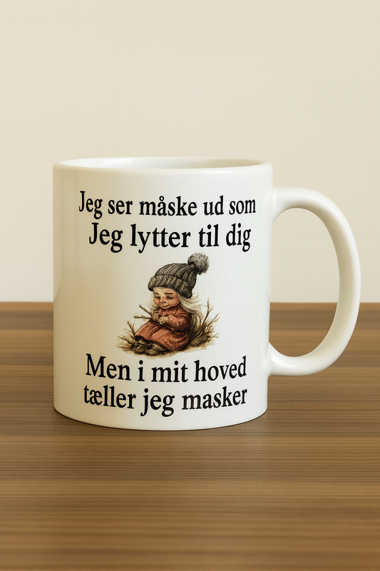 Krus – “Jeg ser måske ud som om jeg lytter til dig”