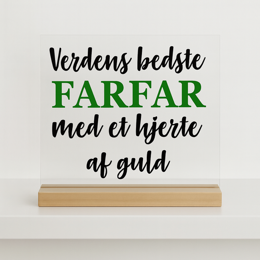 Verdens bedste FARFAR – med et hjerte af guld