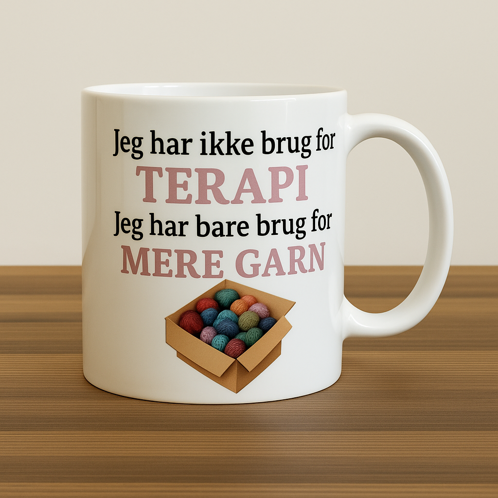 Krus – “Jeg har ikke brug for terapi, jeg har bare brug for mere garn”